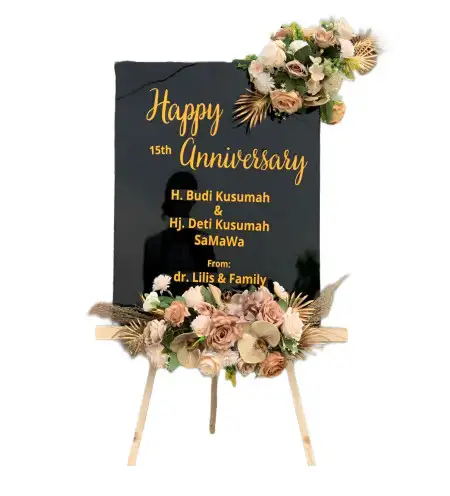 Papan Bunga Akrilik Bungaya Kangin